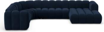 Micadoni Velvet Modular Panoramic Left Corner