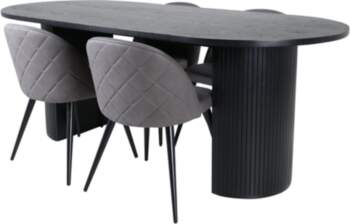 VentHon Bianca Oval Dining Table -
