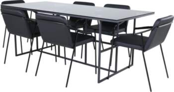VentHon Leif Dining Table - Black