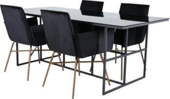 VentHon Leif Dining Table - Black