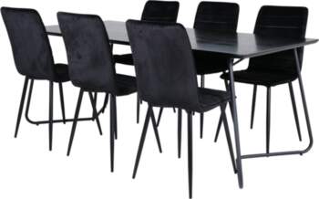 VentHon Petra Dining Table - Black