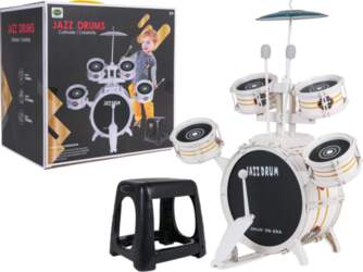 ... MEGA Drum Set White