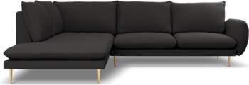 Cosmopolitan Design Boucle Left Corner Sofa