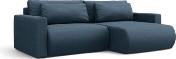 Cosmopolitan Design Corner Sofa With Bed