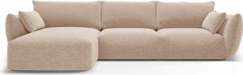 Cosmopolitan Design Left Corner Sofa, &quot