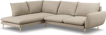 Cosmopolitan Design Left Corner Sofa, "