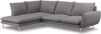 Cosmopolitan Design Left Corner Sofa, "