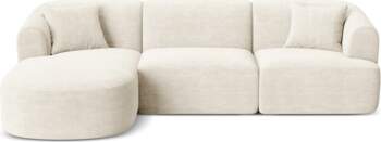 Cosmopolitan Design Modular Left Corner Sofa