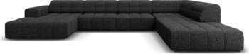 Cosmopolitan Design Panoramic Right Corner Sofa