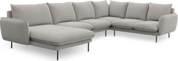 Cosmopolitan Design Panoramic Right Corner Sofa