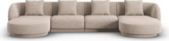 Cosmopolitan Design Panoramic Sofa, "Tulum"