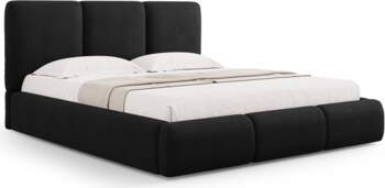 Cosmopolitan Design Storage Bed With Headboard