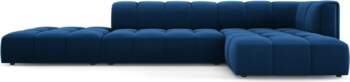 Cosmopolitan Design Velvet Modular Right Corner