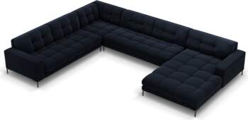 Cosmopolitan Design Velvet Panoramic Left Corner