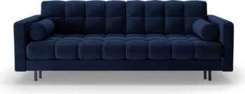 Cosmopolitan Design Velvet Sofa With Bed