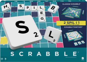 Mattel Scrabble ORIGINAL Denmark