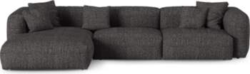 Micadoni Boucle Modular Left Corner Sofa