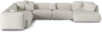 Micadoni Boucle Modular Left Corner Sofa