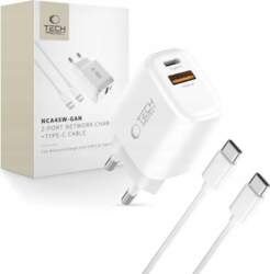 Tech-Protect NCA45W-GAN + Type-C Cable White