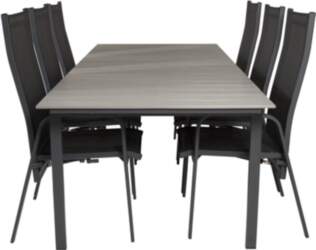 VentHon Levels Table 229/310 - Black/Grey