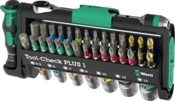 WERA TOOL-CHECK PLUS tool set, 39