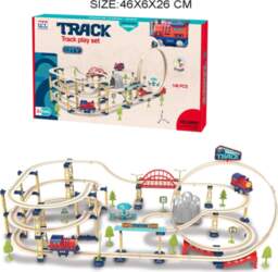 ... MEGA Train Track Set 146pcs