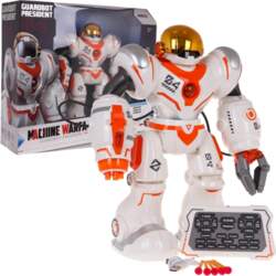 ... Multifunctional Orange White R/C Robot