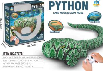 ... R/C python snake with swimming