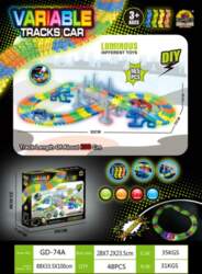 ... VARIABLE 165pcs Car Racing Track