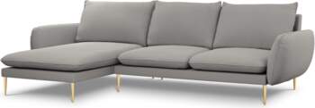 Cosmopolitan Design Boucle Left Corner Sofa