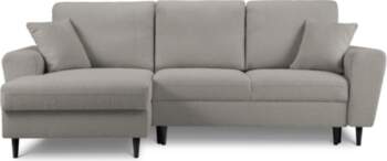 Cosmopolitan Design Boucle Left Corner Sofa