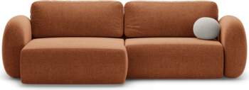 Cosmopolitan Design Corner Sofa With Bed