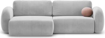 Cosmopolitan Design Corner Sofa With Bed