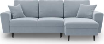 Cosmopolitan Design Corner Sofa With Bed