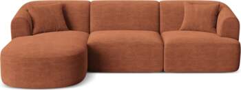 Cosmopolitan Design Modular Left Corner Sofa