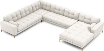 Cosmopolitan Design Panoramic Left Corner Sofa