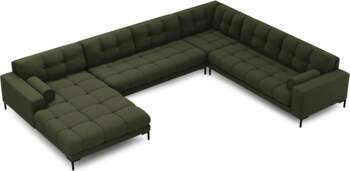 Cosmopolitan Design Panoramic Right Corner Sofa