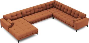 Cosmopolitan Design Panoramic Right Corner Sofa