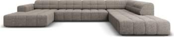 Cosmopolitan Design Panoramic Right Corner Sofa