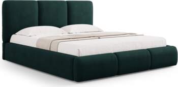Cosmopolitan Design Storage Bed With Headboard