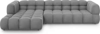 Cosmopolitan Design Velvet Modular Left Corner