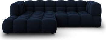 Cosmopolitan Design Velvet Modular Left Corner