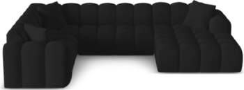 Cosmopolitan Design Velvet Panoramic Left Corner