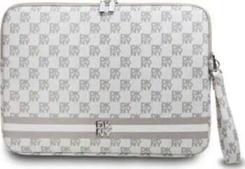DKNY Checkered Pattern Printed Stripes 14&quot