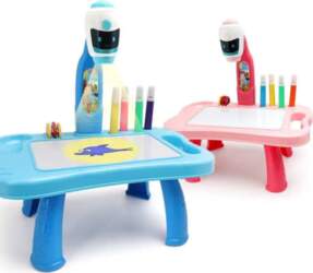 LEAN Toys Mini Projector Robot Table