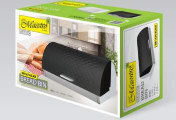 Maestro breadbox black MR-1676