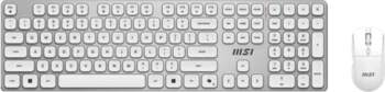 MSI FORGE K210 WIRELESS COMBO WHITE