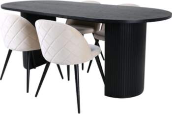 VentHon Bianca Oval Dining Table -
