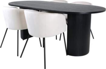 VentHon Bianca Oval Dining Table -