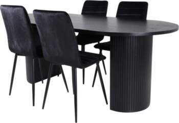 VentHon Bianca Oval Dining Table -